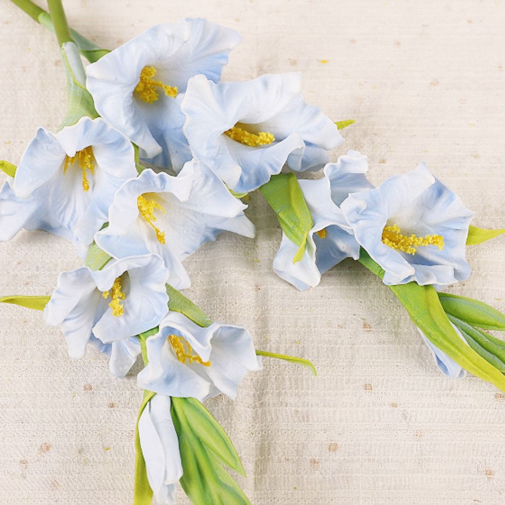 Bonsai Garden Art - Ranting Bunga Gladiolus Buatan dari Bahan