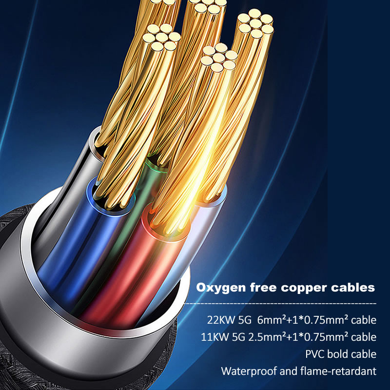 JIGU 7kw/11kw/22KW EV Steker P - Copper Wire Roll ulasan dan harga