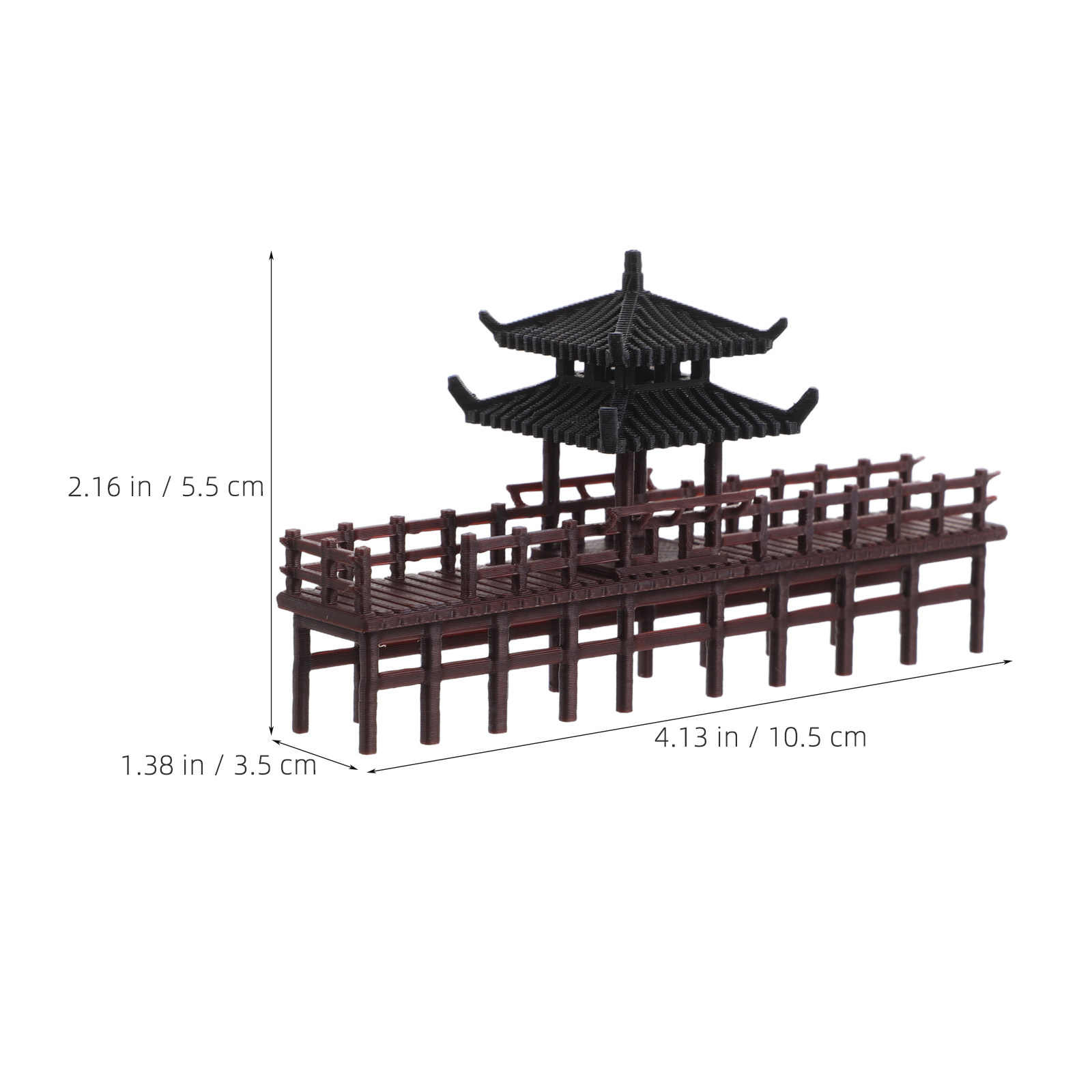 Ornamen Jembatan Paviliun Tion - Bonsai Garden Landscape Design ulasan dan harga
