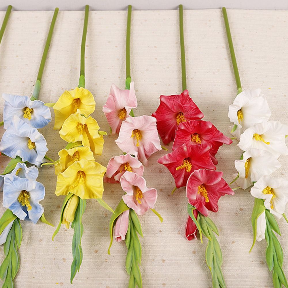 Ranting Bunga Gladiolus Buatan - Bonsai Garden Art ulasan dan harga