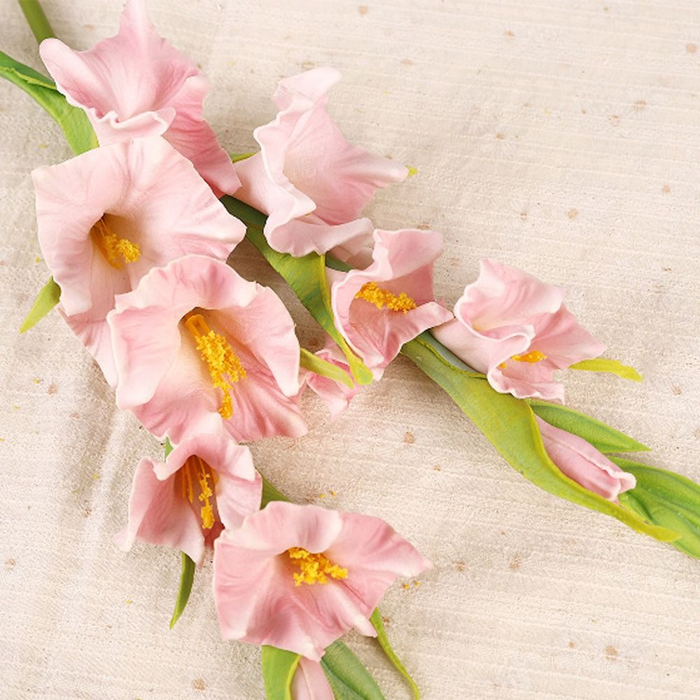 Ranting Bunga Gladiolus Buatan - Bonsai Garden Art ulasan dan harga