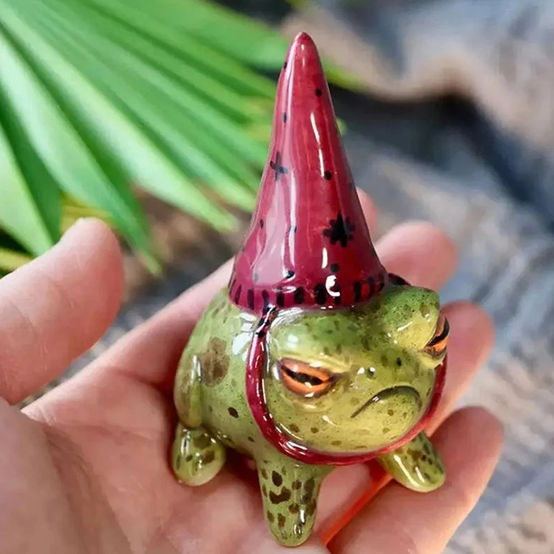 Patung Katak Lucu untuk Taman  - Bonsai Garden Art ulasan dan harga