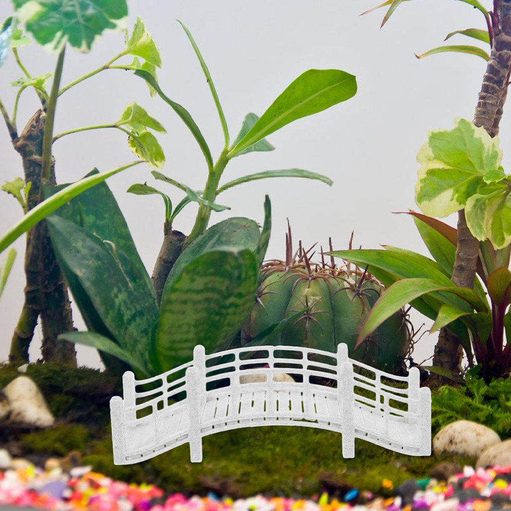 Jembatan Lengkung Lanskap Mini - Bonsai Garden Landscape Design ulasan dan harga