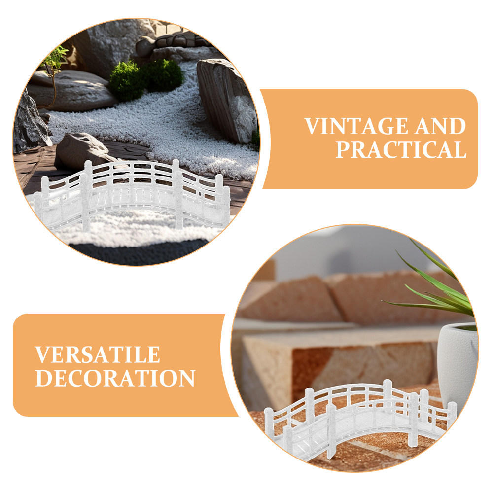 Jembatan Lengkung Lanskap Mini - Bonsai Garden Landscape Design ulasan dan harga