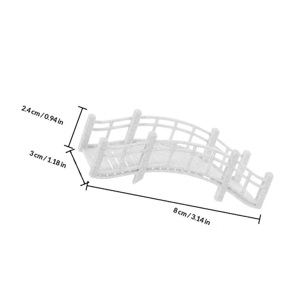 Jembatan Lengkung Lanskap Mini - Bonsai Garden Landscape Design ulasan dan harga