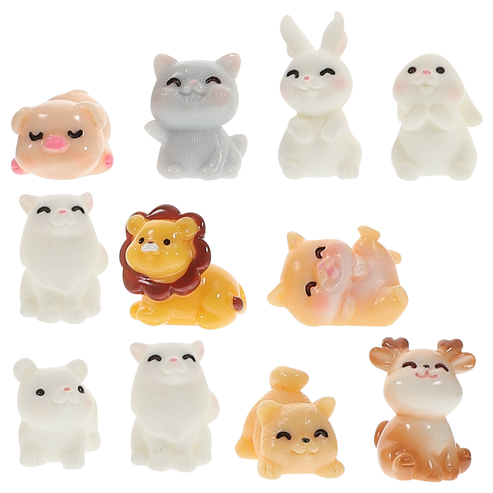 11 Buah Ornamen Resin Mini Ber - Bonsai Garden Landscape Design ulasan dan harga