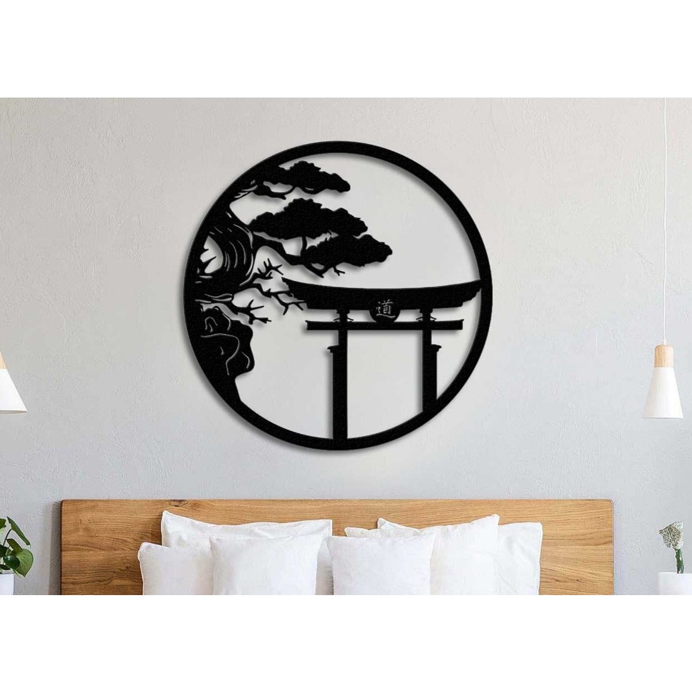 Seni Dinding Logam Pohon Sakur - Bonsai Garden Art ulasan dan harga