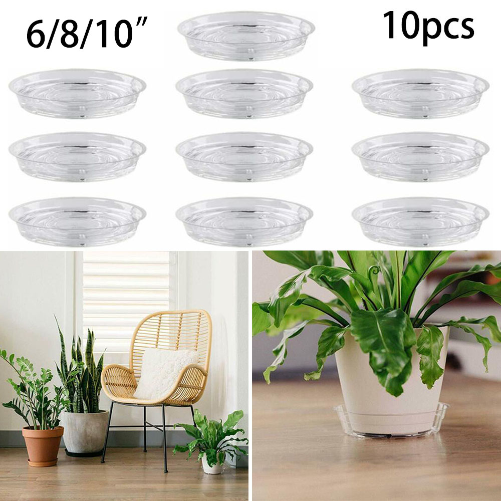 10 Buah Piring Tanaman Taman B - Drip Tray Saucer ulasan dan harga