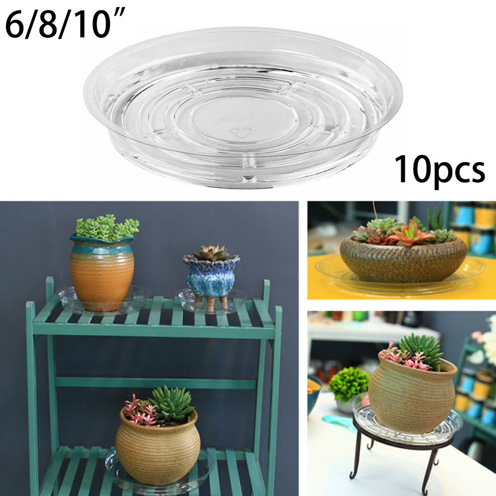10 Buah Piring Tanaman Taman B - Drip Tray Saucer ulasan dan harga