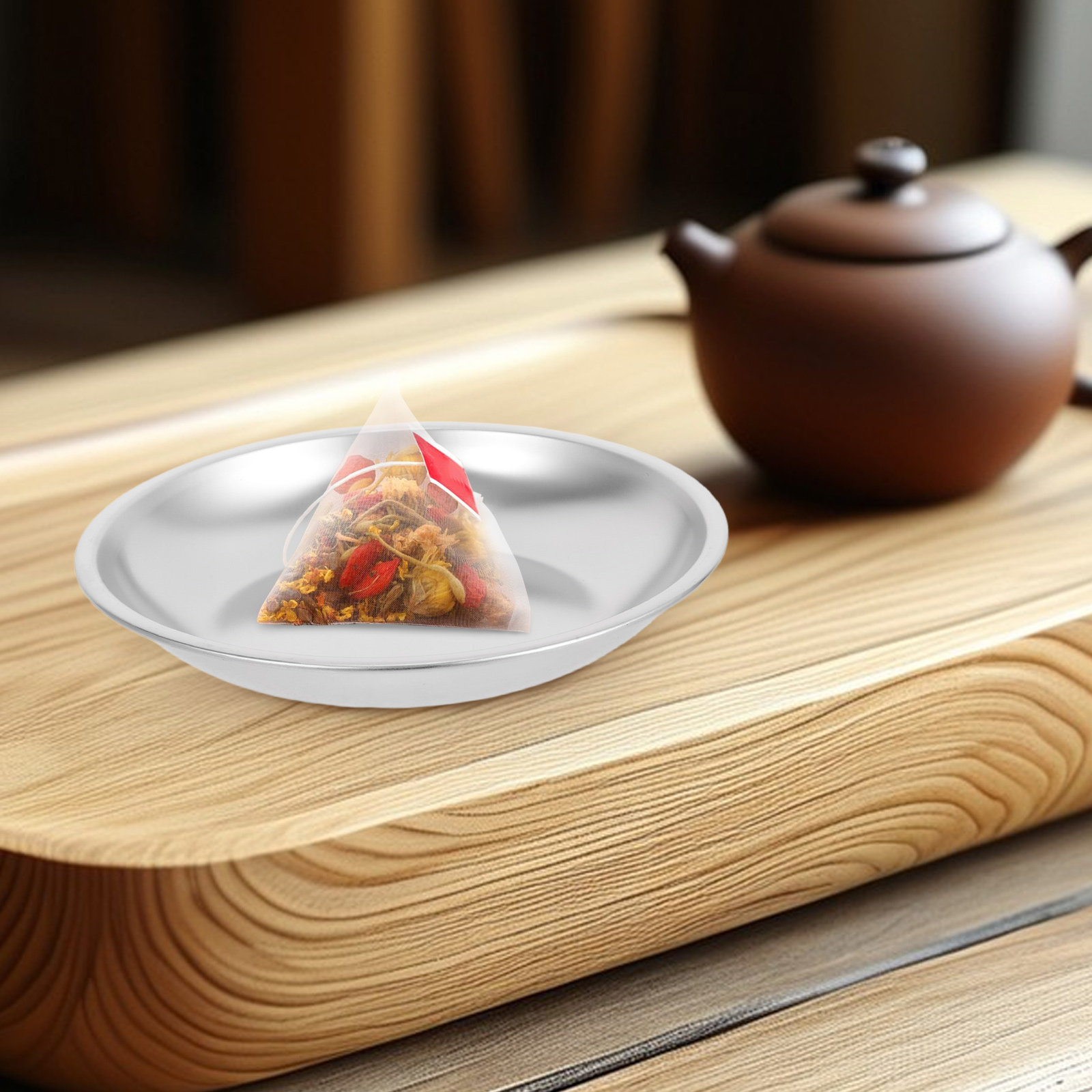 Tatakan Cangkir Teh dari Baja  - Drip Tray Saucer ulasan dan harga
